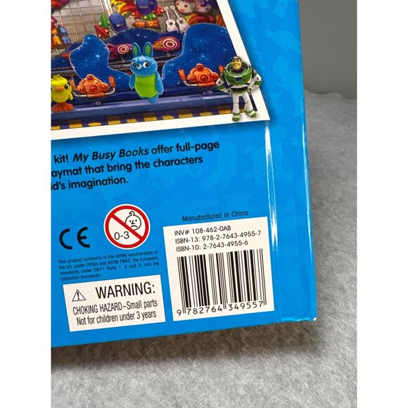 Disney Pixar Toy Story 4 My Busy Books Set with 9 Figurines Storybook & Playmat - Picture 3 of 13